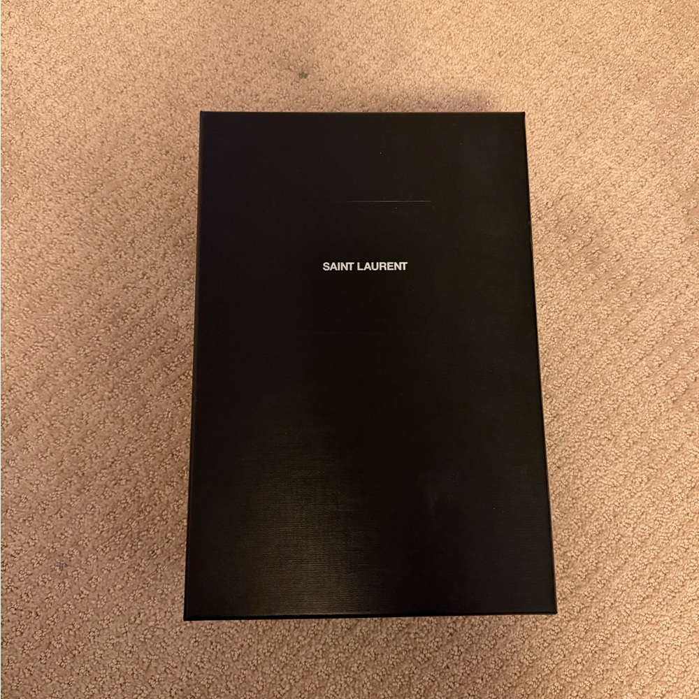 Saint Laurent shoe box & dust bag